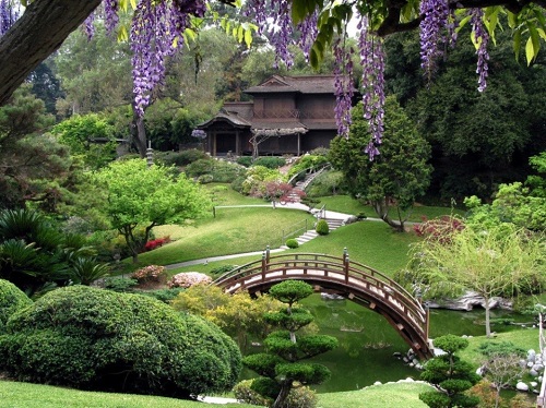 сад камней япония