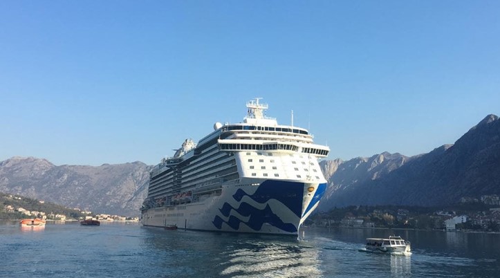 Лайнер Majestic  Princess в Тасмании